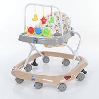 Дитячі ходунки з силіконовими колесами для дітей Bambi M 0541C-8