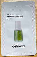 Восстанавливающая сыворотка с экстрактом нони пробник Celimax The Real Noni Energy Ampoule