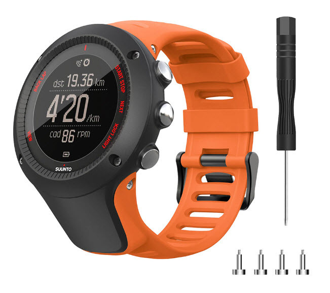 Ремінець для Suunto Ambit 1, 2, 3 (помаранчевий), фото 1