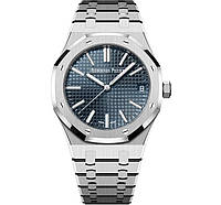 AUDEMARS PIGUET ROYAL OAK 41MM x 10.4MM CAL. 4302 BLUE DIAL REF: 15500ST.OO.1220ST.01. VIP