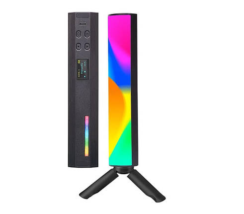 Відео та фото світло RGB, відеосвітло / Накамерне світло W200 RGB 2500-9000К на 3000 mah, фото 1