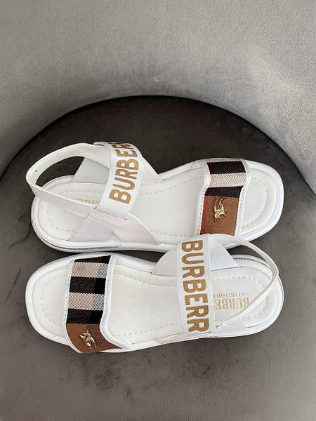 Burberry sandals grey deals