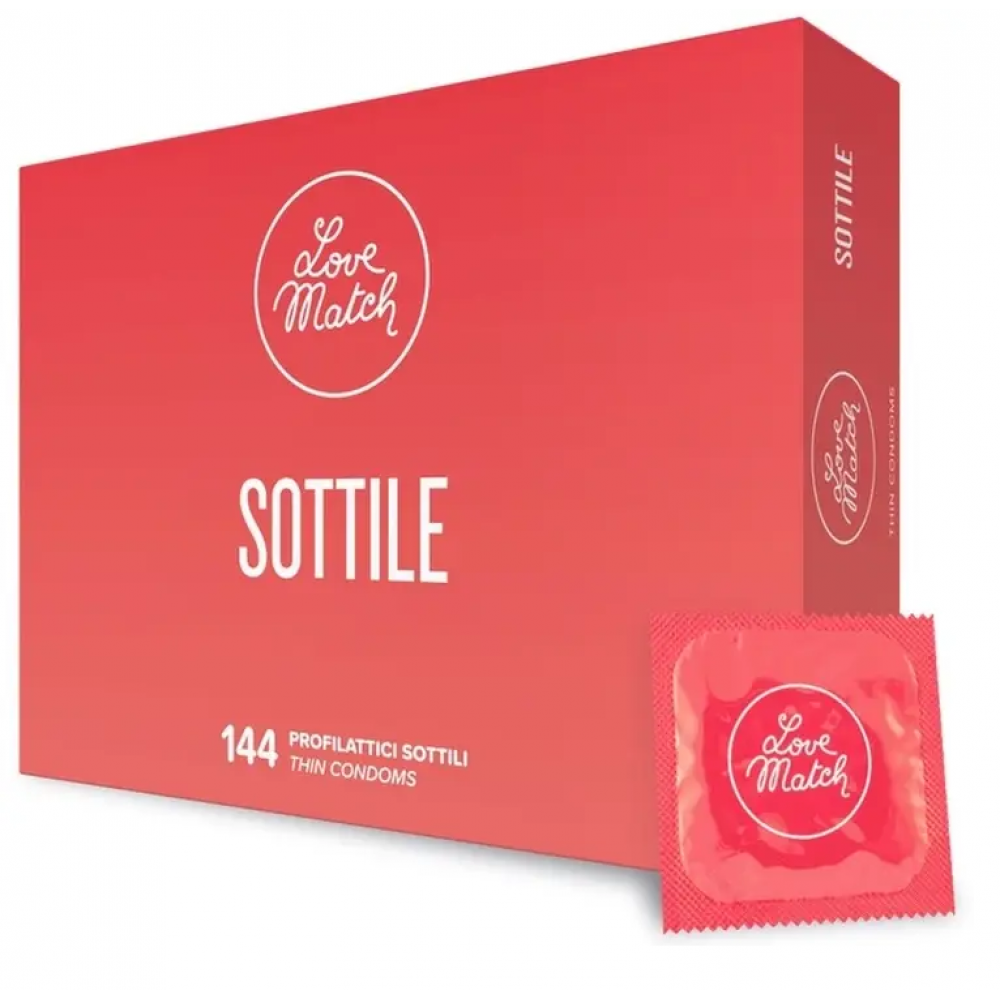 Ультратонкі презервативи Love Match — Sottile, No1, фото 1