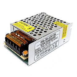 Блок живлення 36W MN-36-12 12V 3A Compact (36Вт 12В 3А) 85×58×38мм світлодіодної LED стрічки, модулів, лінійок