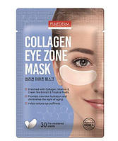 Патчи для кожи вокруг глаз с коллагеном PUREDERM Collagen Eye Zone Mask 30 шт