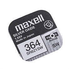 Батарейка Maxell SR621SW (364) 1шт/уп