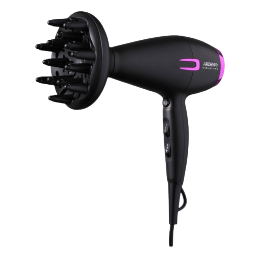 Фен для волосся 1750-2100W (2 швидкості/3 темпер.режими) чорний HD-Y221PRO Ardesto, фото 1