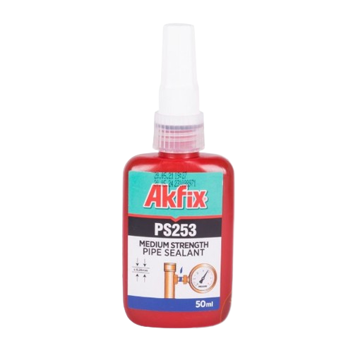 Різьбовий герметик трубний анаеробний 50мл середньої міцності PS253 Akfix, фото 1