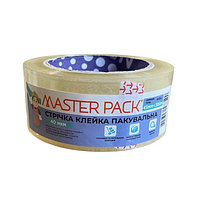 Скотч упаковочный 45мм*500м 38мкм прозрачный Master Pack