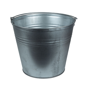 Відро будівельне оцинкована сталь 15л Grad