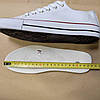 СКИДКА 38 р Конверсы женские БЕЛЫЕ кеды кроссовки в стиле chuck teylor мужские унисекс текстиль деми, фото 8