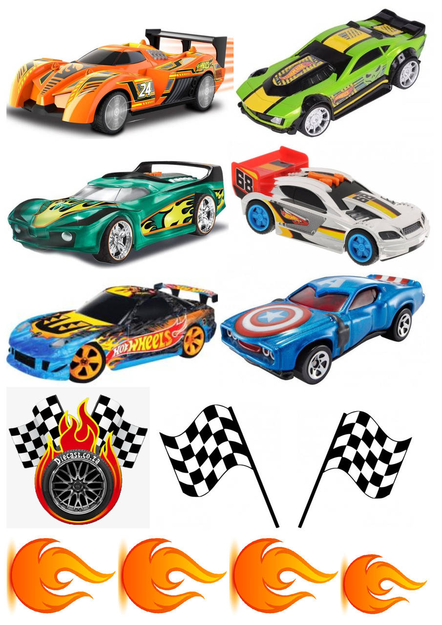 

Вафельная картинка "Hot Wheels" 20