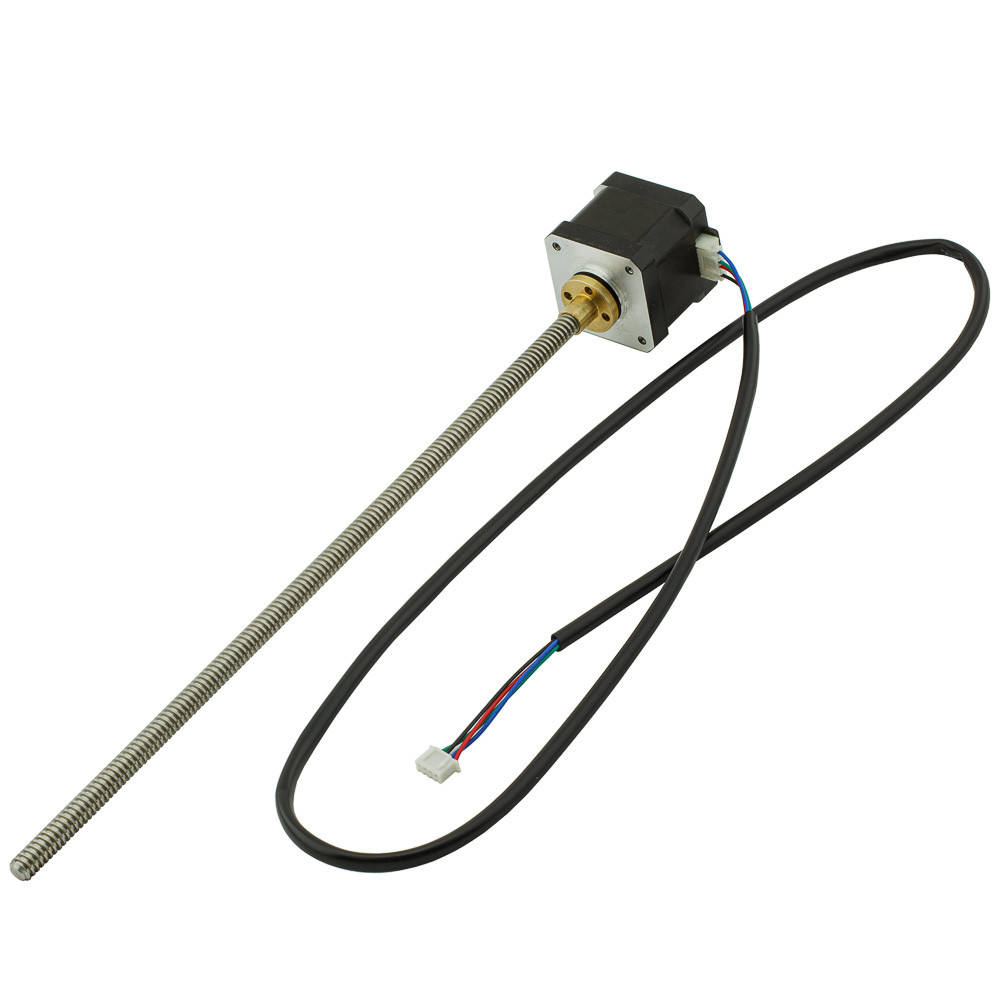 

Шаговый двигатель Nema 17 42STH38-1684A винт трапеция и гайка