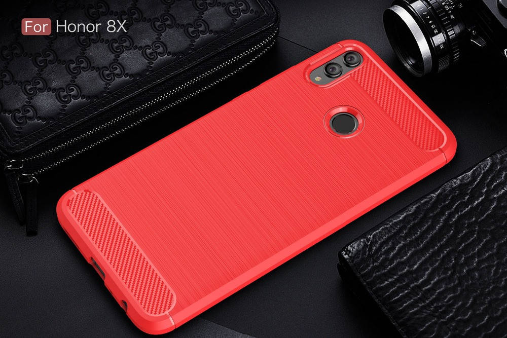 

TPU чехол накладка Urban для Honor 8X (4 цвета) красный