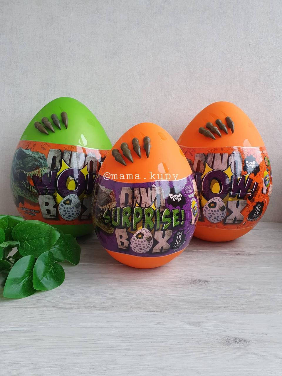 

Набор для творчества яйцо динозавра Dino WOW Box. DankoToys
