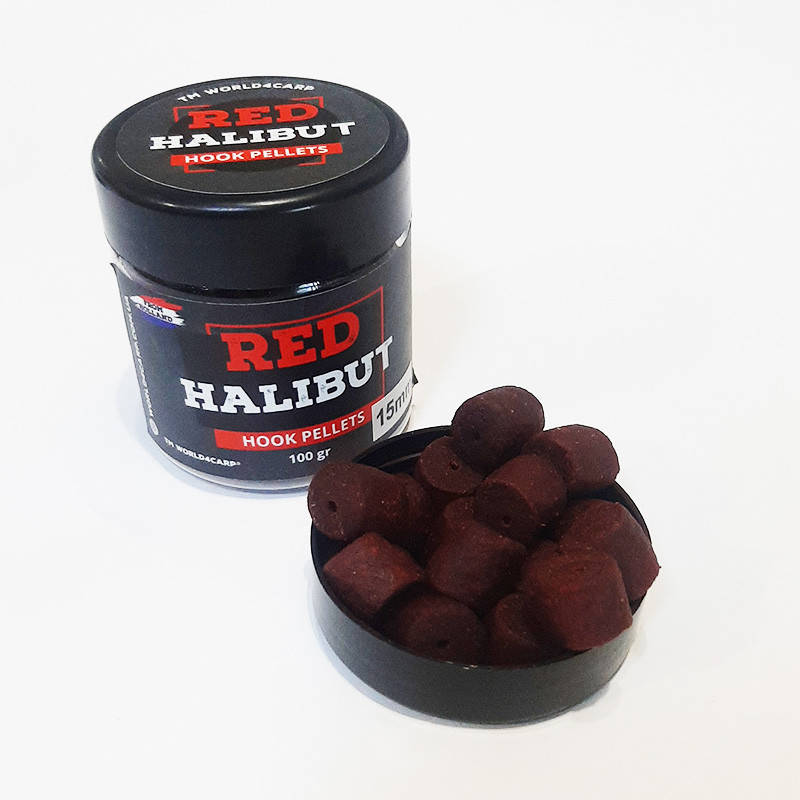 

Пеллетс насадочный Red Halibut/Krill 14mm 100g World4carp
