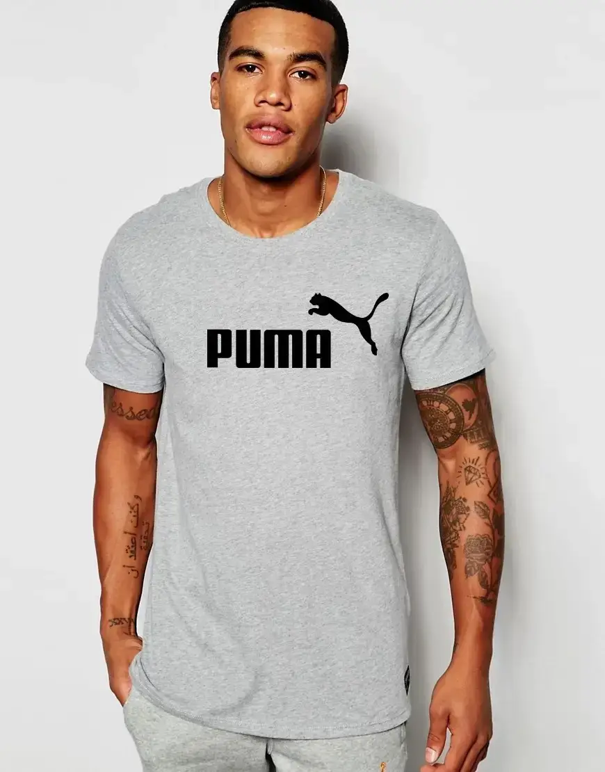 

Мужская серая Футболка PUMA Пума