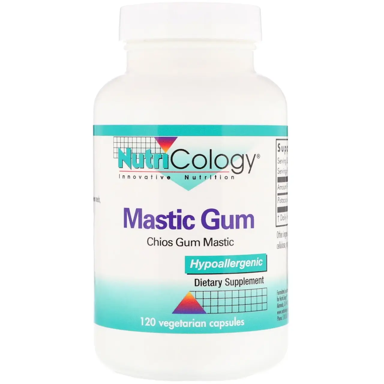 

Смола мастикового дерева, Mastic Gum, Nutricology, 120 кап (ARG-53660)