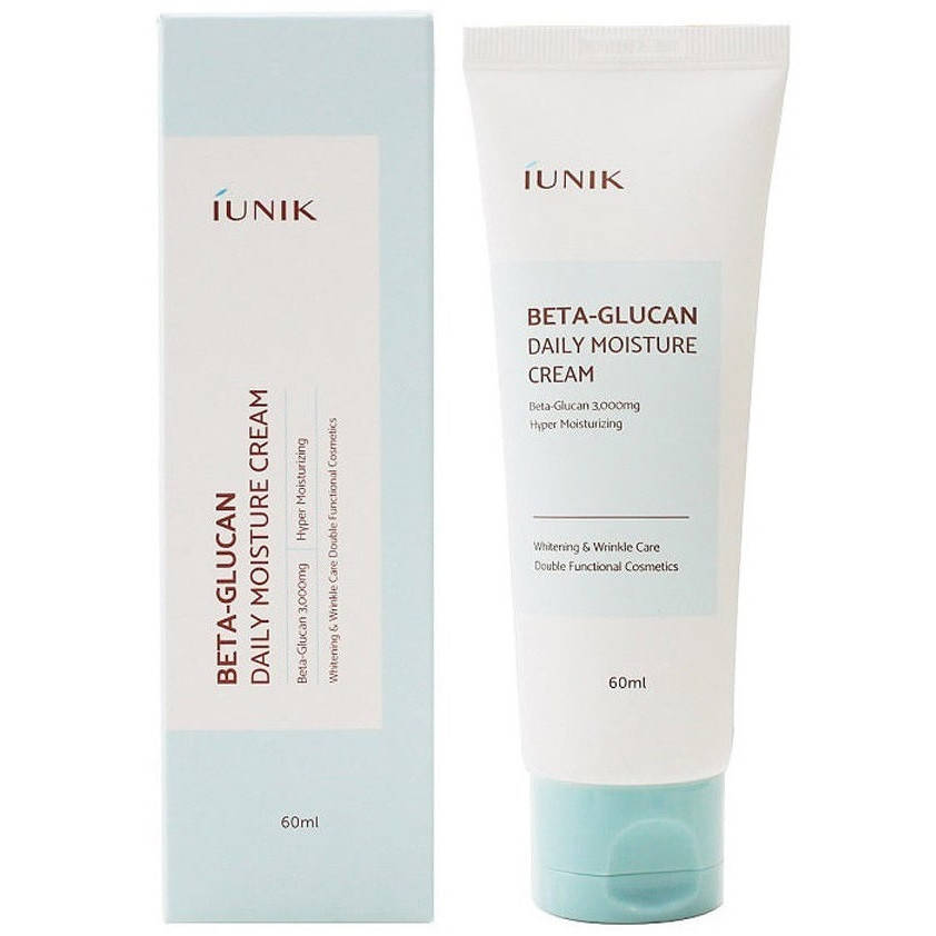 

Крем с бета-глюканом IUNIK Beta Glucan Daily Moisture Cream 60 ml
