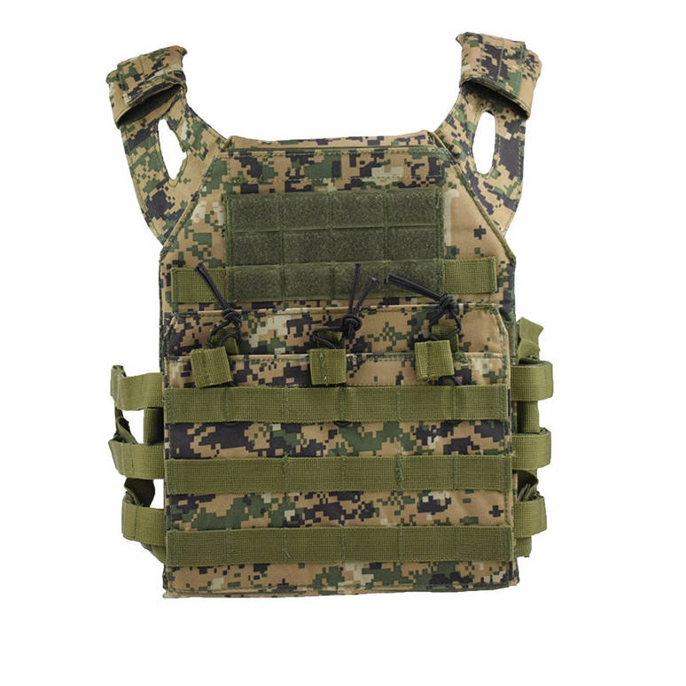 

Жилет тактический плитоноска MOLLE А54 JPC зеленый пиксель военная армейская