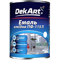 Емаль алкідна DekArt ПФ 115П блакитна 0,9 кг