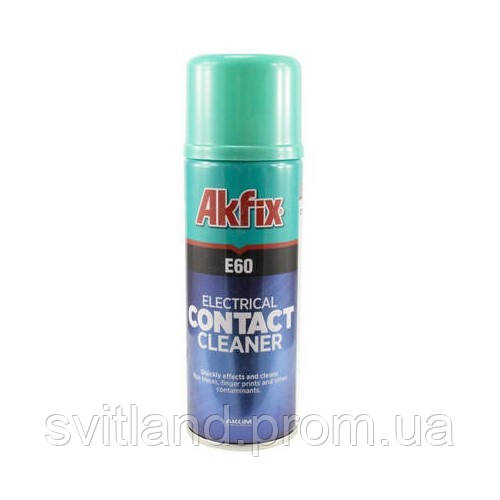Спрей Akfix А60 очисник електричних контактів 200 мл - фото 1 - id-p1869401131