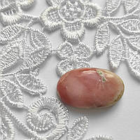 Камень для создания украшений натуральный розовый опал кабошон