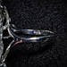 Гарнітур срібний (каблучка, сережки) з природними смарагдами, ручна робота, фото 9