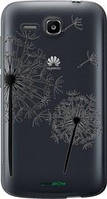 Чехол на Huawei Ascend Y600 Одуванчики "4642u-486-2448"