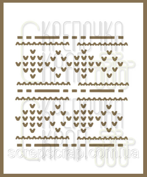 Трафарет для пряників фон
