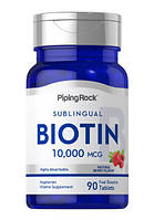 Биотин Piping Rock Max Biotin 10,000 mcg 90 таблеток