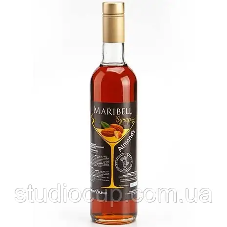 Сироп коктейльний Maribell Мигдаль 700 мл.