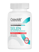 Здоров'я щитовидної залози Селен Ostrovit Selenium 200мкг 220 таб
