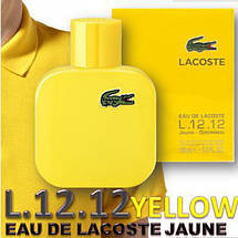 Lacoste Eau de Lacoste L.12.12 Yellow (Jaune) туалетна вода 100 ml. (Лакост Еау Де Л.12.12 Еллов (Жане)), фото 2