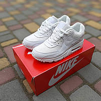 Жіночі кросівки весна літо білі Nike Air Max 90. Взуття жіноче біле на літо Найк Аїр Макс 90, фото 6