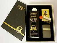 Подарочный набор с бензиновой зажигалкой Zorro "Ultimate Justice"
