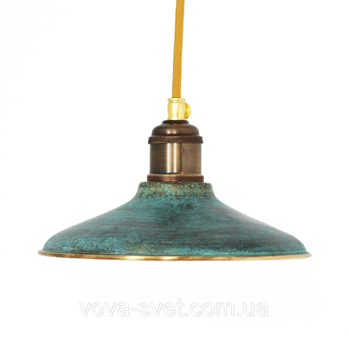 Светильник подвесной купол Loft Steampunk [ Pendant Green Patina ] - фото 1 - id-p321174138