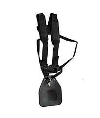 Ранцевий ремінь для мотокоси чорний