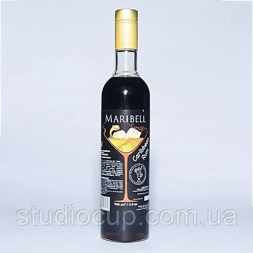 Сироп Maribell Карибський ром 700 мл.