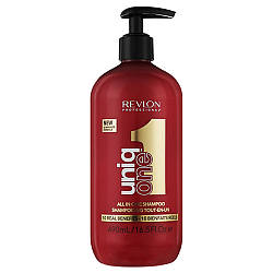 Шампунь для волосся Revlon Uniq One All In One Shampoo 10 Real Benefits, 490 мл