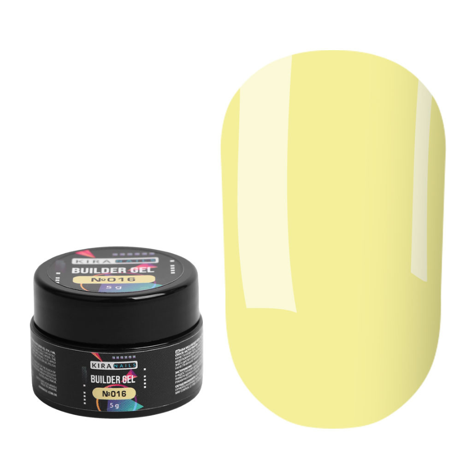 Гель для нігтів Kira Nails Builder Gel 016, 5 г