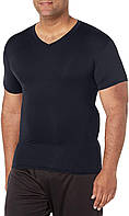 X-Small Black (001)/None Under Armour Men's Heatgear Tactical Vneck Compression Shortsleeve Tshirt