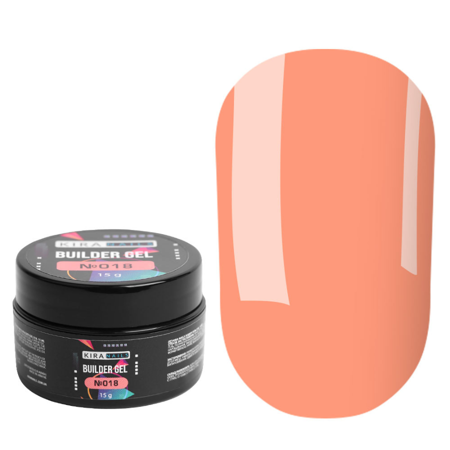 Гель для нігтів Kira Nails Builder Gel 018, 30 г