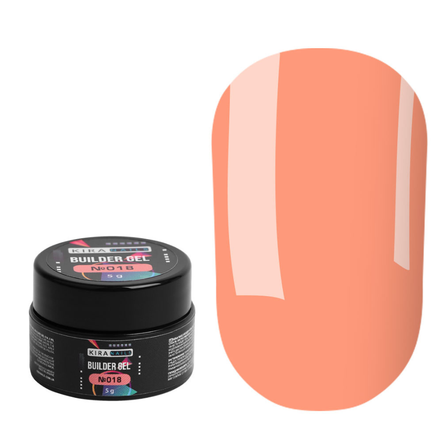 Гель для нігтів Kira Nails Builder Gel 018, 5 г