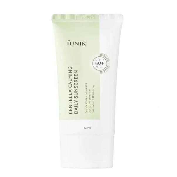 Сонцезахисний крем із центелою iUNIK Centella Calming Daily Sunscreen SPF 50+ PA++++ 60 мл