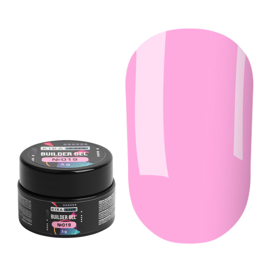 Гель для нігтів Kira Nails Builder Gel 019, 5 г
