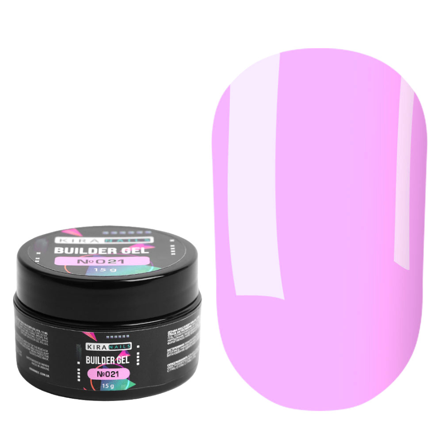 Гель для нігтів Kira Nails Builder Gel 021, 15 г, фото 1