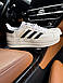 Жіночі Кросівки Adidas Gazelle Bold White Black 38-39-40, фото 2