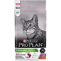Purina Pro Plan Sterilised Duck & Liver 10 кг корм для стерилизованных котов с уткой и печенью