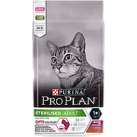 Purina Pro Plan Sterilised Duck & Liver 10 кг корм для стерилізованих котів з качкою та печінкою